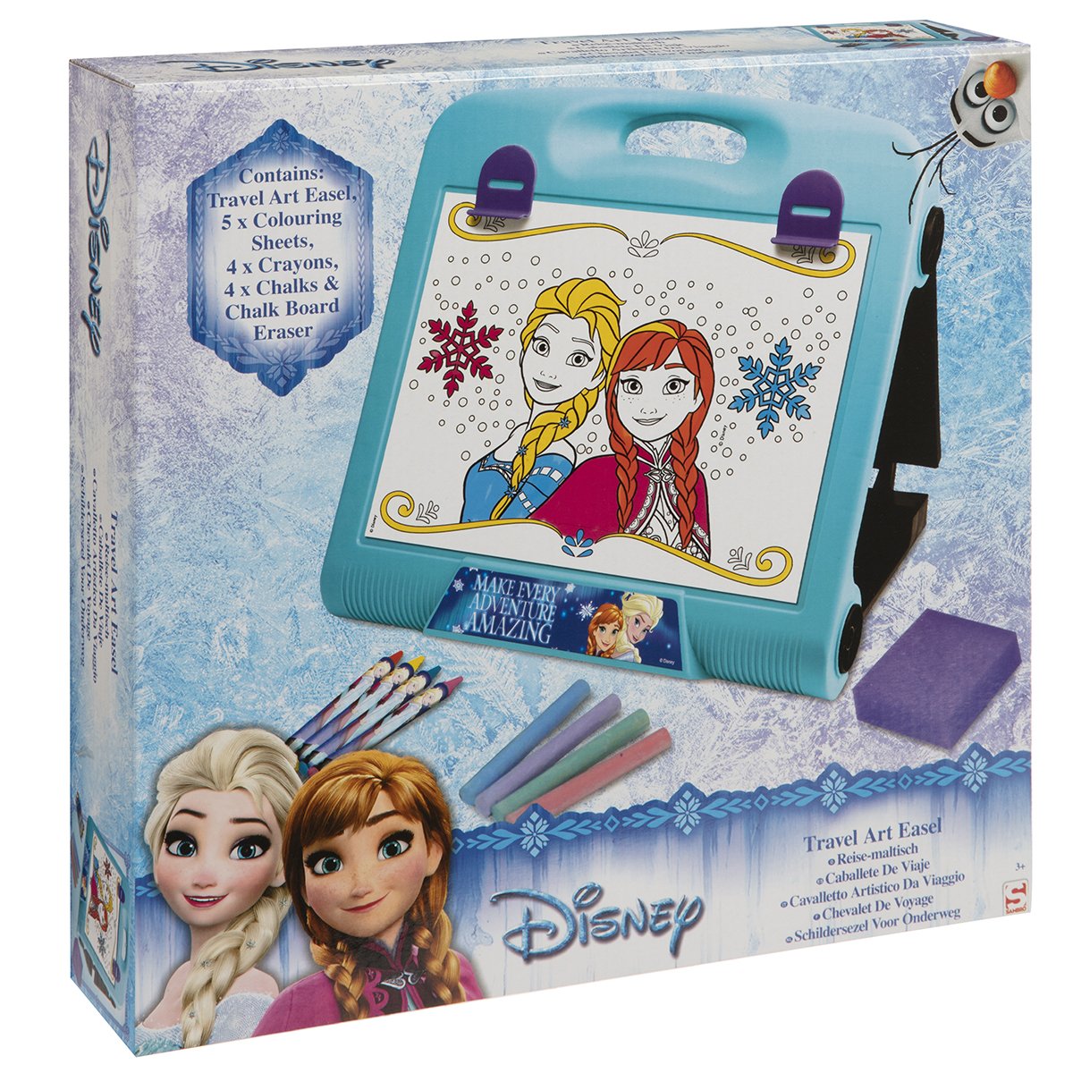 Chevalet de voyage La Reine des Neiges avec accessoires Disney - 2956