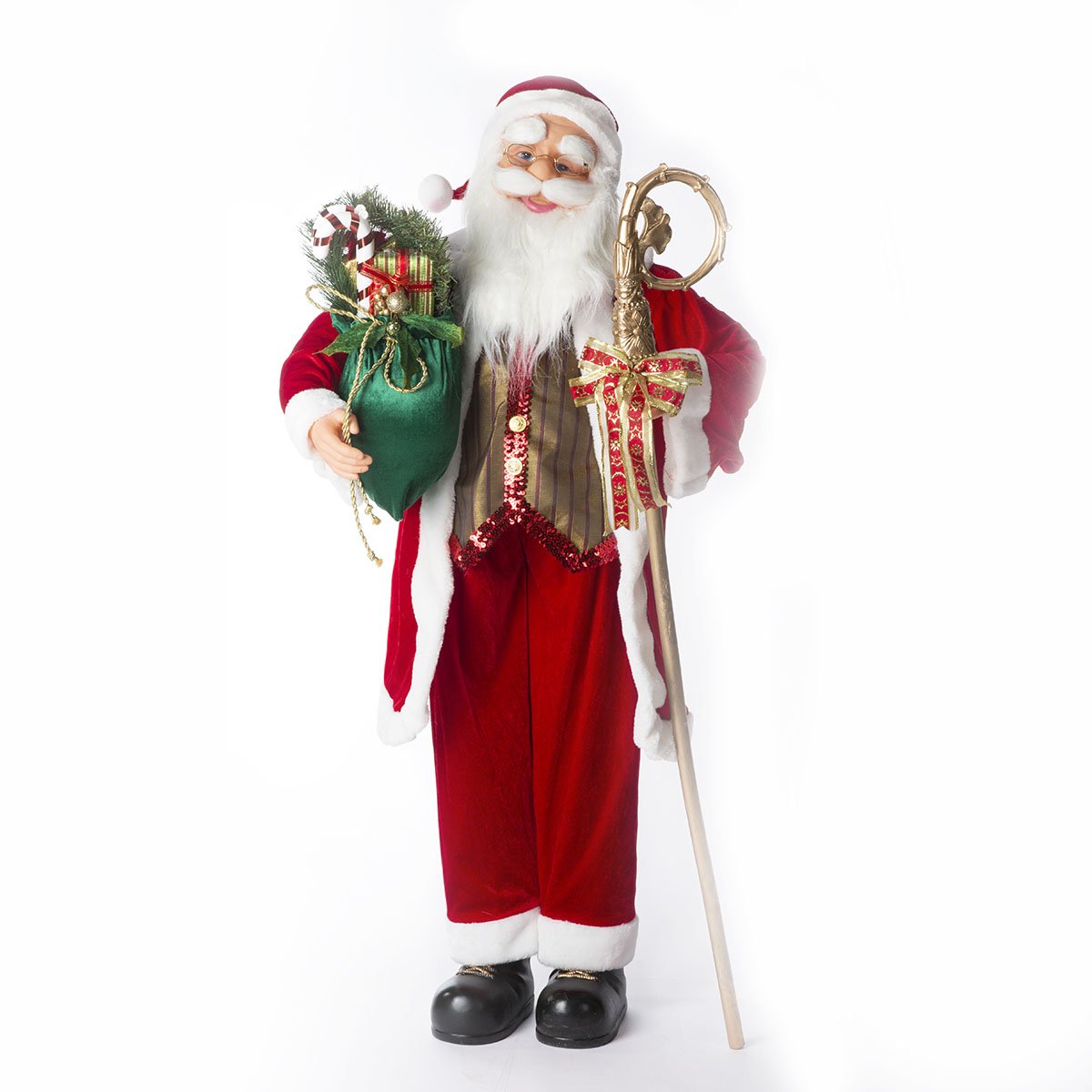 Figurine Père Noël grand modèle 120cm 1655