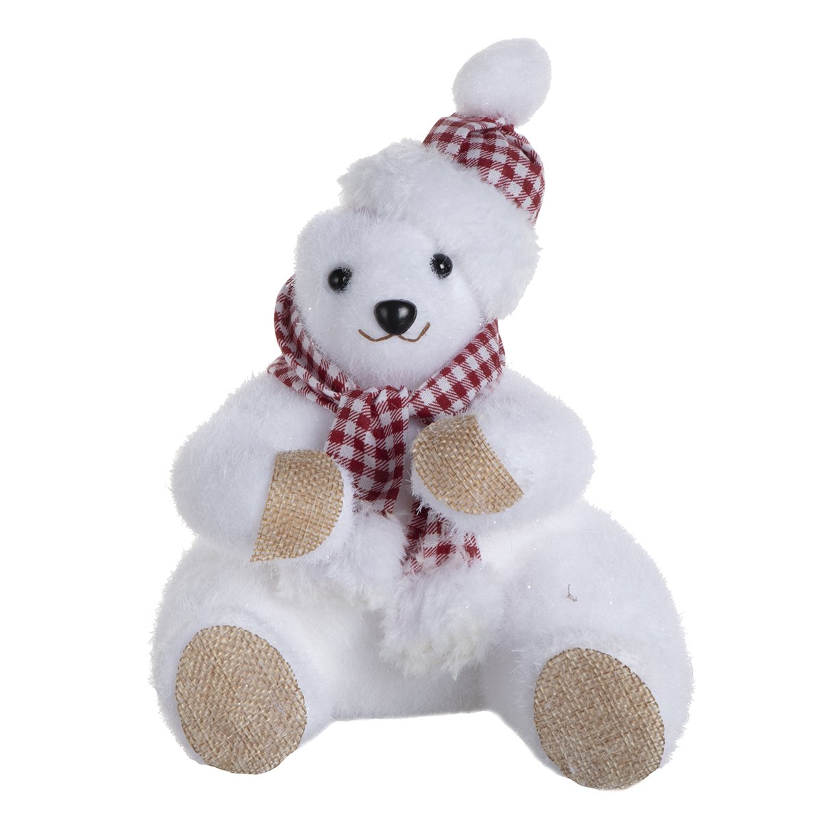 Lot de 3 ours polaires figurines déco Noël 2736