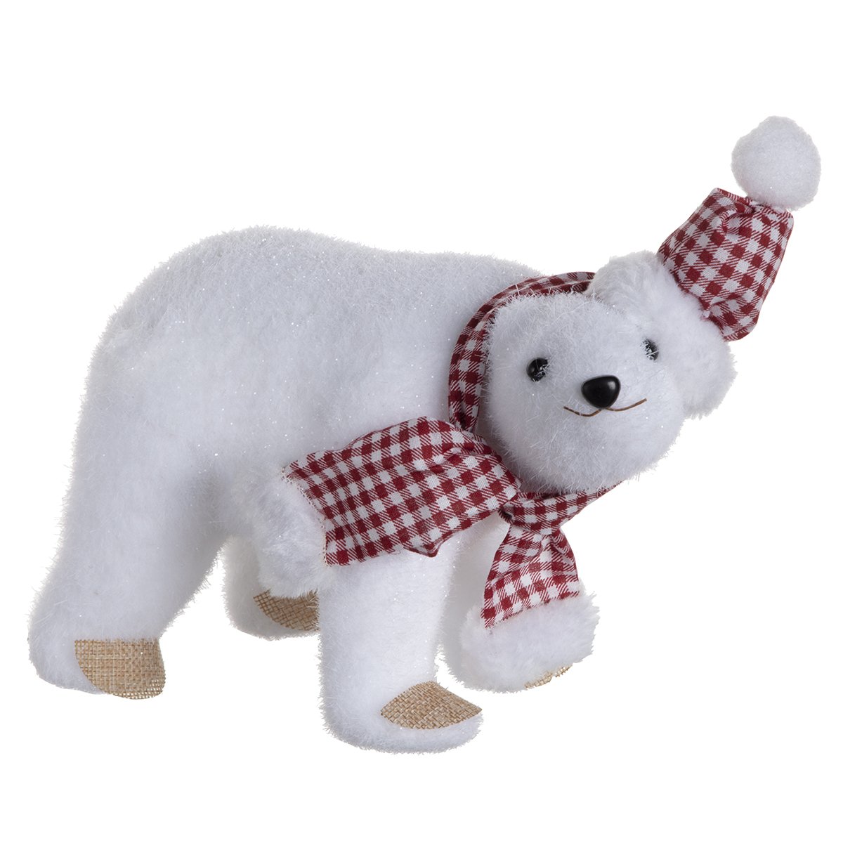 Lot de 3 ours polaires figurines déco Noël 2736