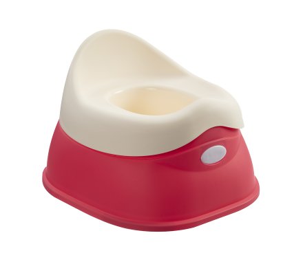 Pot Pour Bebe Avec Reservoir Amovible Coloris Rose Et Blanc 2867