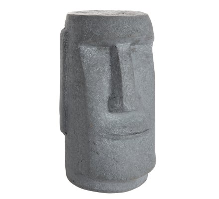 Statue Tete Moai Ile De Paques En Resine Interieur Exterieur 2861