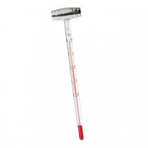 Thermomètre à vin analogique en verre 13cm