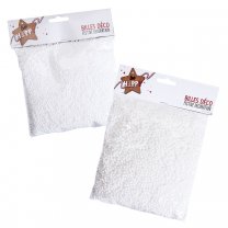 Lot de 2 sachets billes blanches pour décoration de table