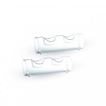 Lot de 2 Bougeoirs 2 chauffe-plats 19cm