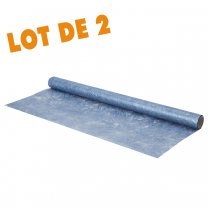 Lot de 2 chemins de table rouleau tulle Bleu 50x250cm