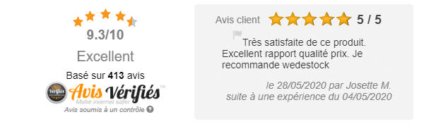 Avis Vérifiés Wedestock